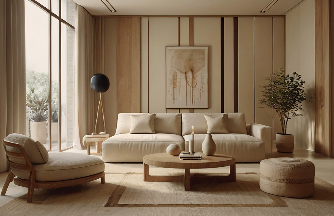 Living Room Interiors Designed For Comfort, Flow, And Everyday Life - Crafted to Feel Effortless, Warm, And Timeless.